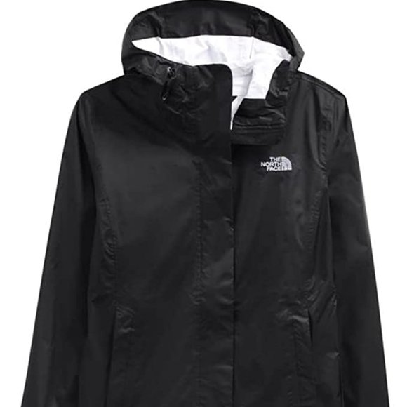 🆕The North Face Women's Venture Rain Jacket, Medium - TNF Black/TNF Black, NWT - Picture 1 of 8